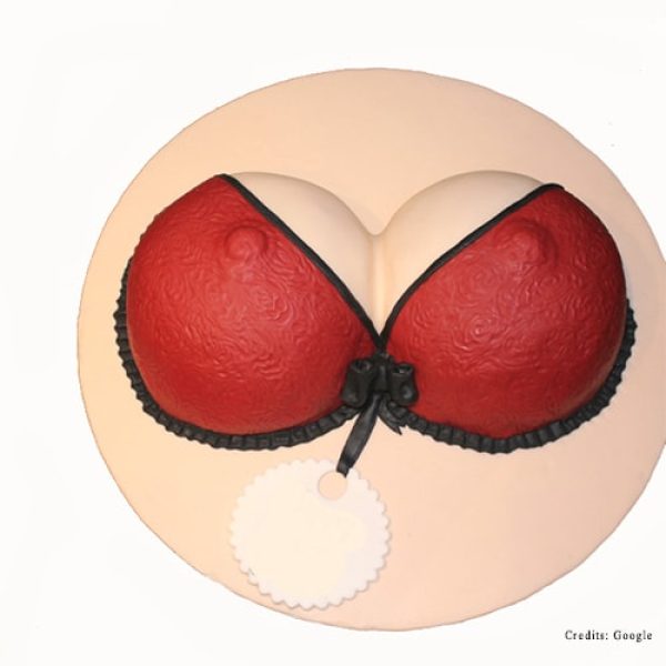 Bra Shaped Adult Cake Pune