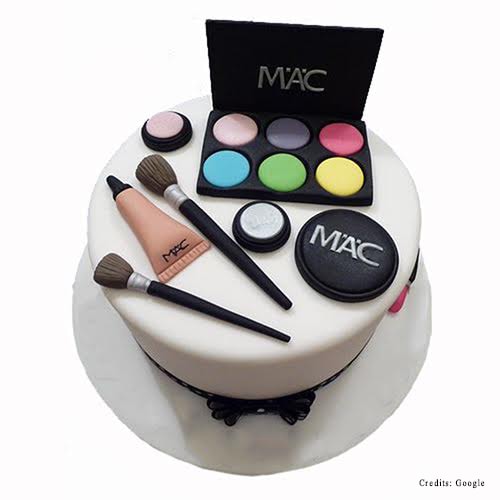MakeUP Kit Cake (1Kg) - Cake Connection| Online Cake | Fruits | Flowers and  gifts delivery