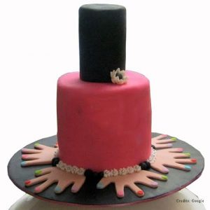 Nail Polish Bottle Cake pune