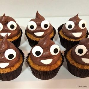 Cute Poop Cupcakes - Adult Cakes Pune