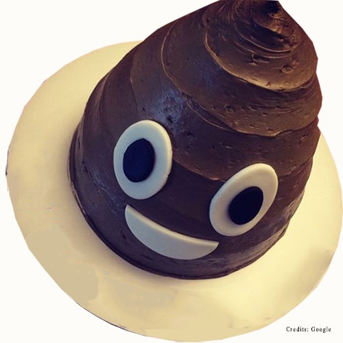 Emoji Poop Cake | Funny & Shit Cakes delivery in Pune | Adult Cakes