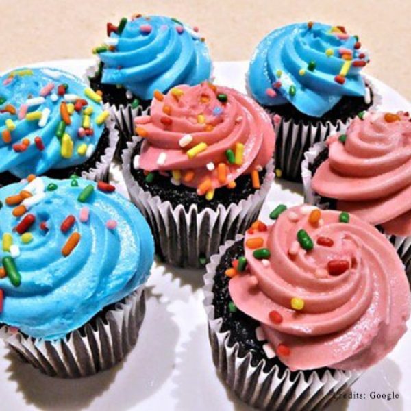 Rainbow Sprinklers Cupcakes pune