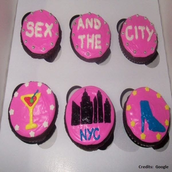 Sex and the City Cupcakes - Adult Cakes Pune