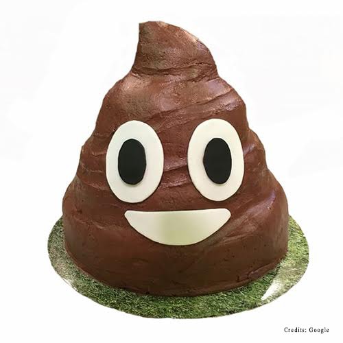 Smiley Poop Cake | Online Dirty Cakes in Pune | Adult Cakes